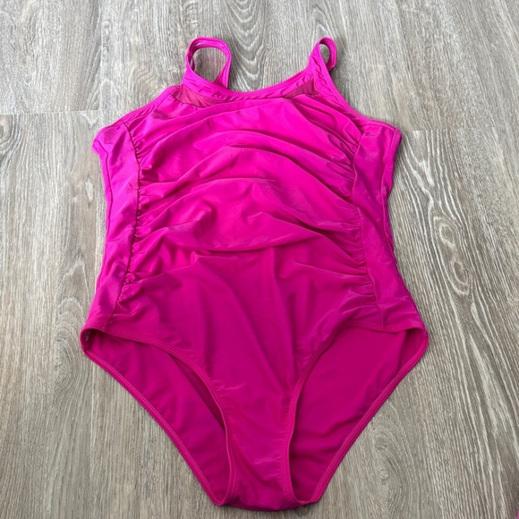 Pink One Piece Swimsuit - Picture 2 of 4